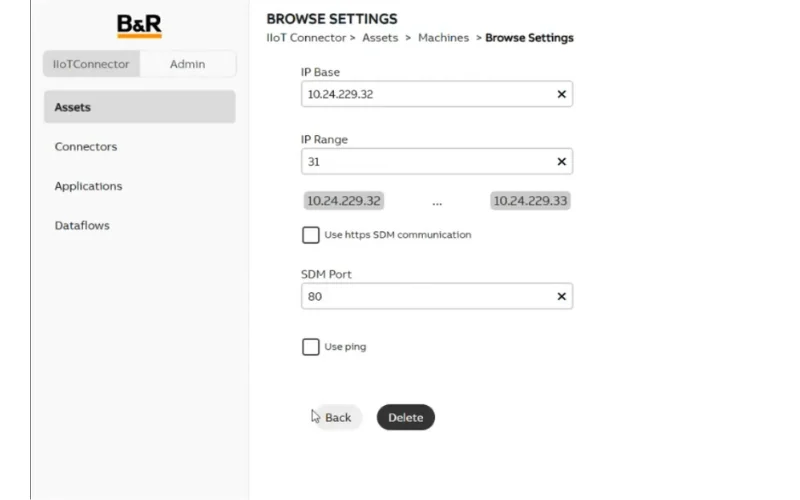 Thiết lập IP Base và Range