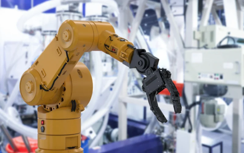 Cấu tạo của cánh tay Robot 4 bậc tự do