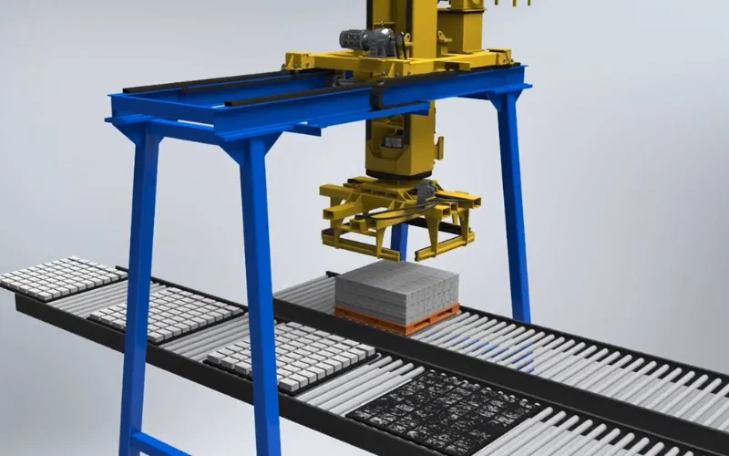 Cấu tạo của Robot gắp gạch