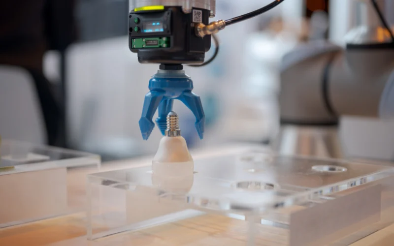 Nguyên lý hoạt động của Robot gắp hàng