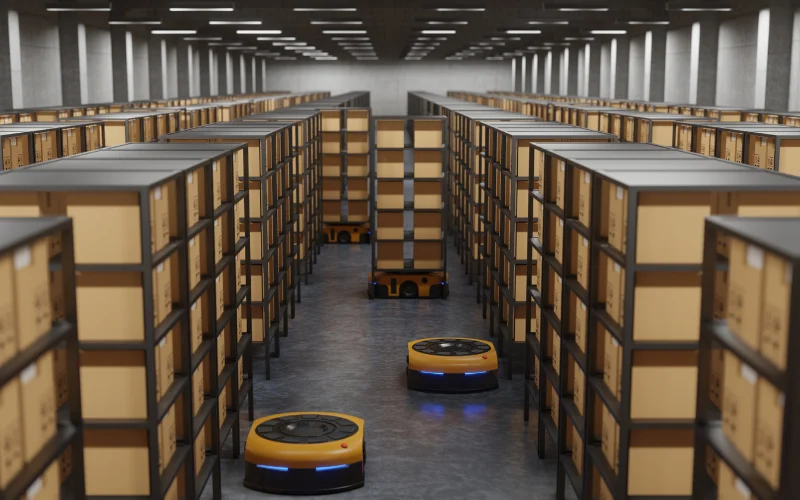 Tự động hóa phổ biến trong Logistics - Robot tự hành