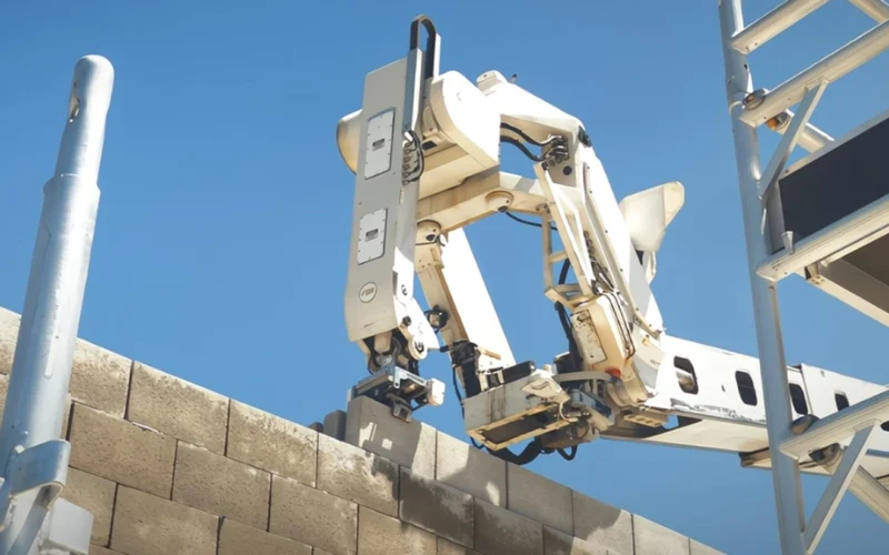 Robot xây gạch