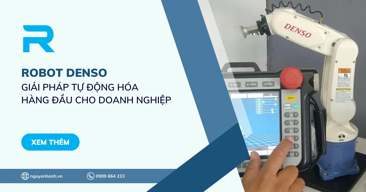 Robot DENSO - Giải pháp tự động hóa hàng đầu cho doanh nghiệp