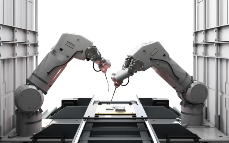 Ứng dụng của tự động hóa trong sản xuất linh kiện điện tử
