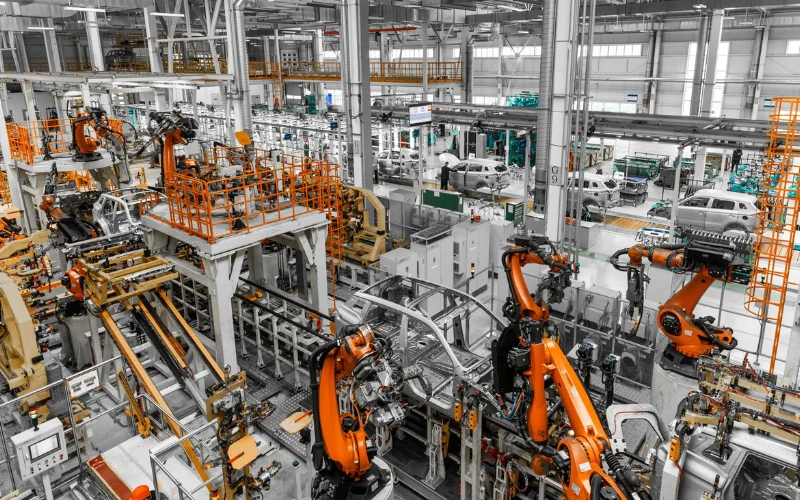 Cấu tạo và thành phần chính của dây chuyền lắp ráp ô tô