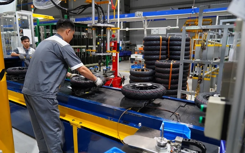 Quy trình lắp ráp xe máy