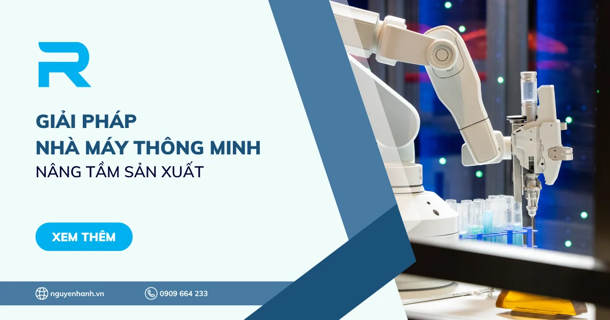 Giải pháp nhà máy thông minh - Nâng tầm sản xuất