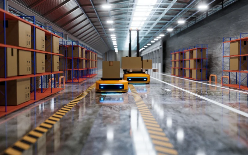 Robot cộng tác và tự hành (Cobots & AGVs)