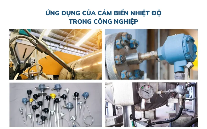 Ưu điểm của cảm biến nhiệt độ trong công nghiệp