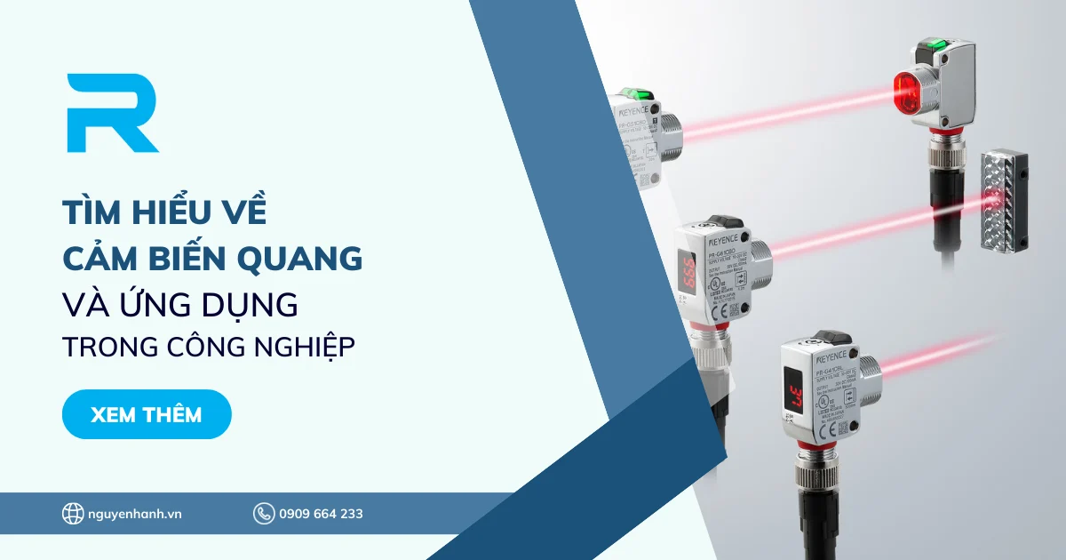 Tìm hiểu về cảm biến quang và ứng dụng trong công nghiệp
