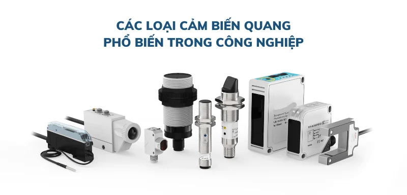 Các loại cảm biến quang phổ biến trong công nghiệp