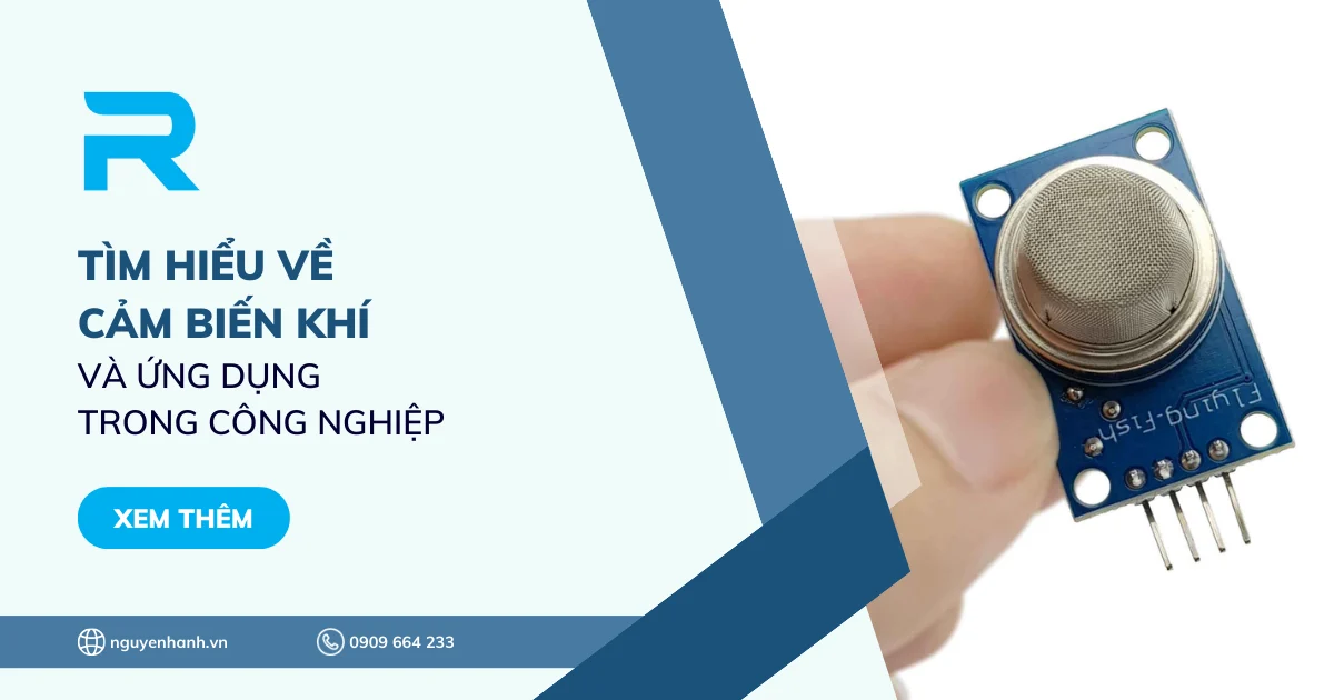 Tìm hiểu về cảm biến khí và ứng dụng trong công nghiệp