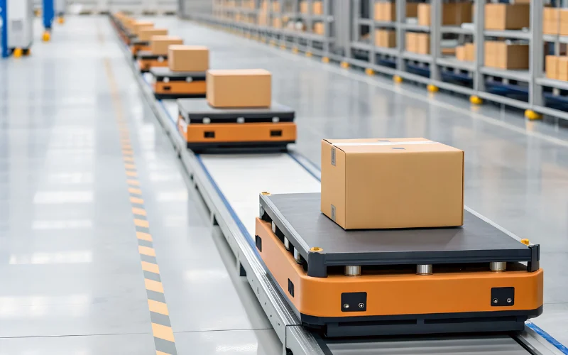 Kho thùng carton / tote tự động