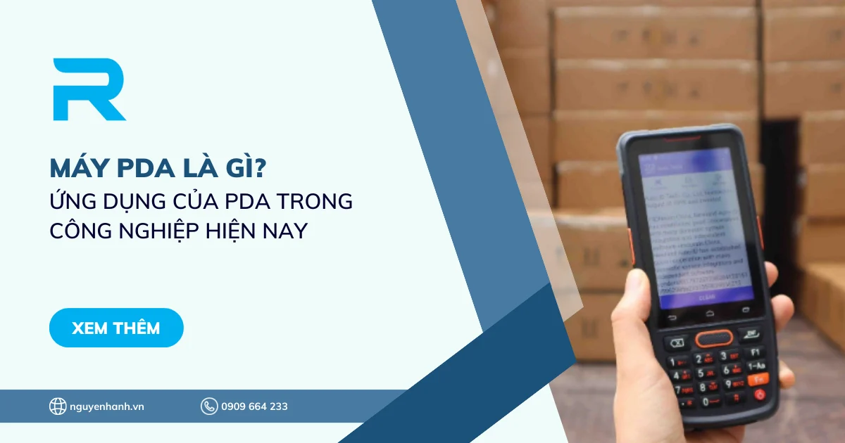 Máy PDA là gì? Ứng dụng của PDA trong công nghiệp hiện nay