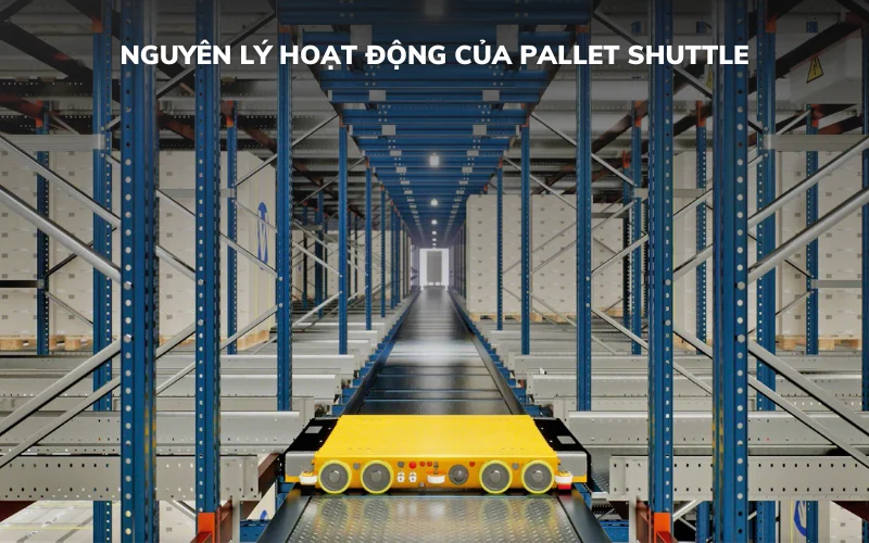 Nguyên lý hoạt động của Pallet Shuttle
