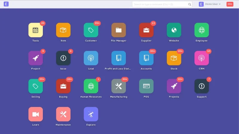 Phần mềm quản lý kho ERPNext