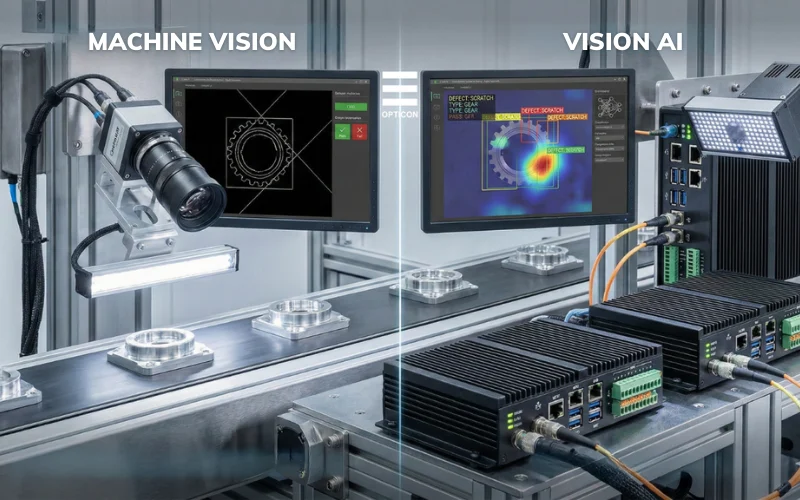 So sánh AI Vision và Machine Vision