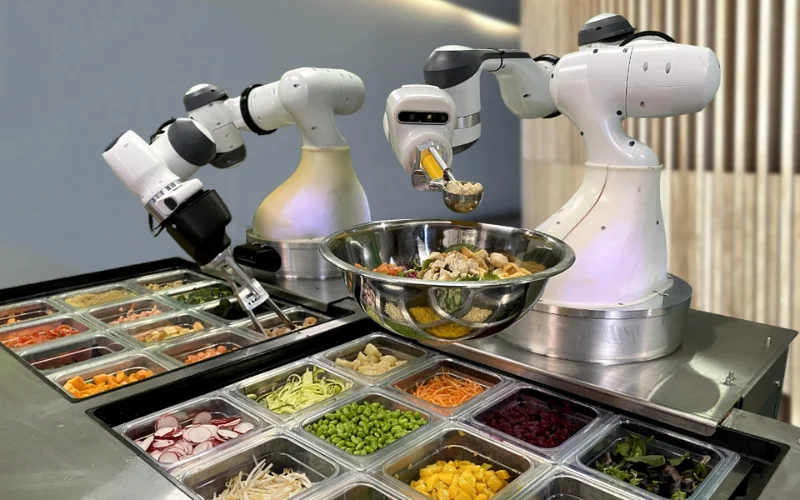 Ứng dụng của robot trong ngành thực phẩm