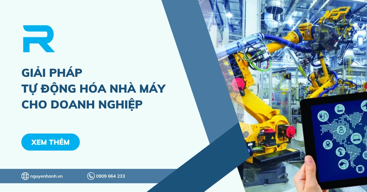 Giải pháp tự động hóa nhà máy cho doanh nghiệp