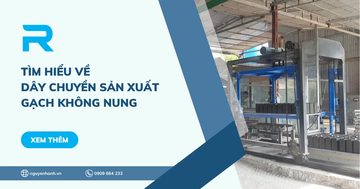 Tìm hiểu về dây chuyền sản xuất gạch không nung