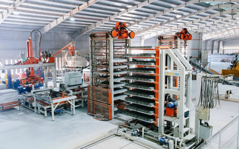 Cấu tạo và Quy trình vận hành dây chuyền sản xuất gạch không nung tiêu chuẩn